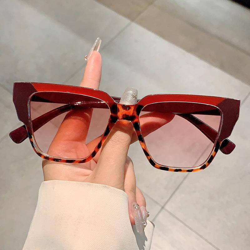 サングラス レディース 女性用 UVカット 小顔効果 キャンディカラー切り替え スクエア型 カラフル ストリート パーティー イベント 運..