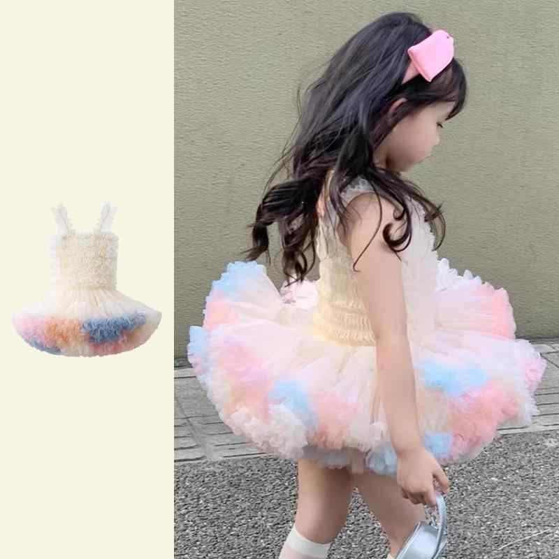 チュチュドレス 女の子 ベビー キッズ オールシーズン 着回し 誕生日 バースデー 記念日 発表会 結婚式 パーティー イベント ふわふわ ボリューム プリンセス 姫系 かわいい チュール ティアード キャミソール 子供服 ワンピース