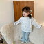 パンツ ベビー 女の子 フレア レギンス 韓国風 おしゃれ かわいい 綿95% 柔らか素材 春秋 A類 ロング丈..