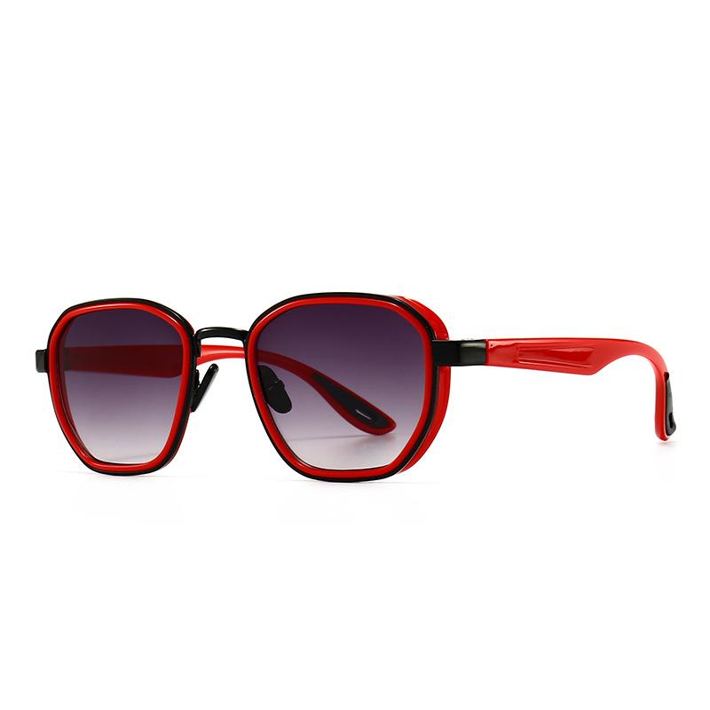 楽天セキュアデポサングラス レディース スクエア UVカット UV400 欧米 ストリートスタイル モダン おしゃれ 軽量 PCレンズ 紫外線対策 小顔効果 海外トレンド