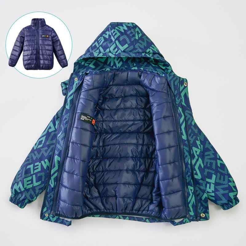 ジャケット ジュニア 男の子 秋冬 厚手 中綿入り 防寒 撥水 3WAY フード付き 取り外し可能 ライナー カ..