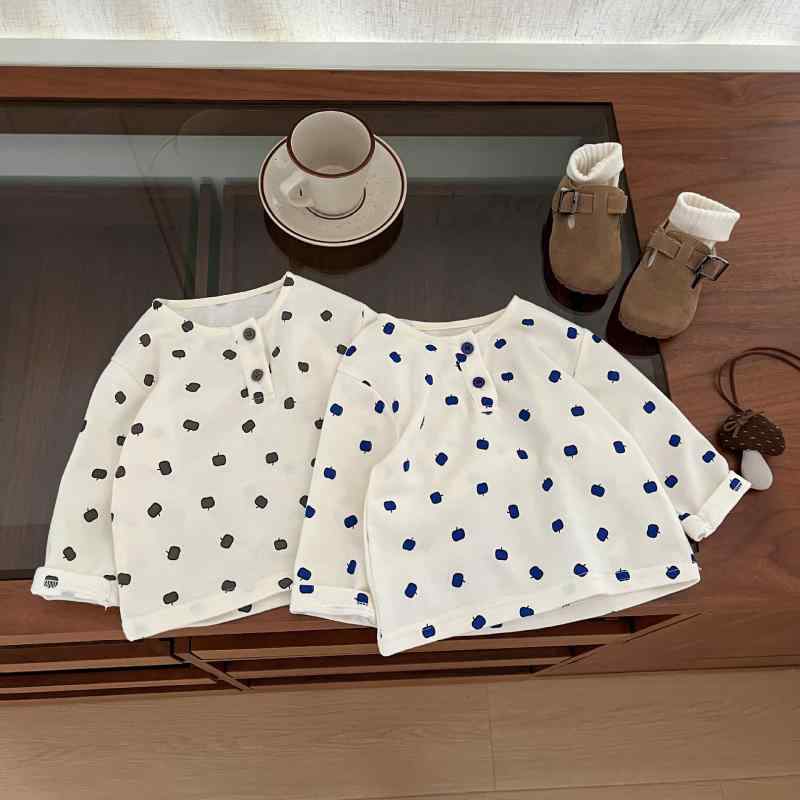 Tシャツ ベビー 男の子 女の子 男女兼用 吸湿速乾 柔らか素材 春秋 長袖Tシャツ カジュアル おしゃれ かわいい プリント柄 着回し 万能 トップス