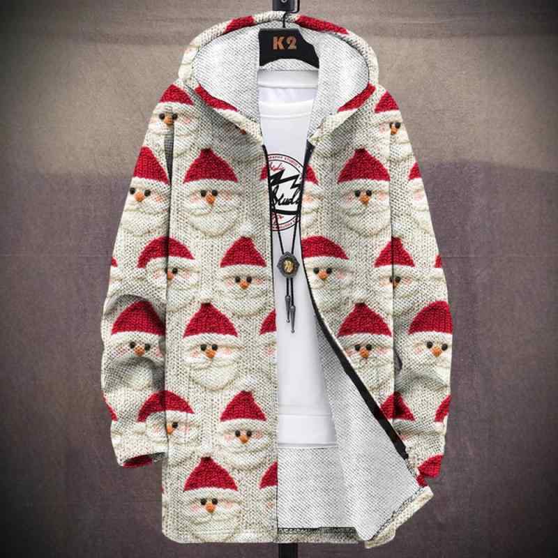 パーカー メンズ 裏起毛 3Dプリント ジップアップ フード付き 長袖 冬 カジュアル シンプル ポリエステル スウェット フーディー ストレートシルエット