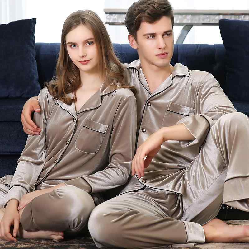 パジャマ メンズ 男性用 保温 快適 伸縮性 厚手 襟付き 長袖 長パンツ ベロア 高級感 セットアップ 春秋 秋冬 カップル ペア お揃い 結婚祝い 新婚 ルームウェア ナイトウェア レッド ワインレッド グレー ネイビー