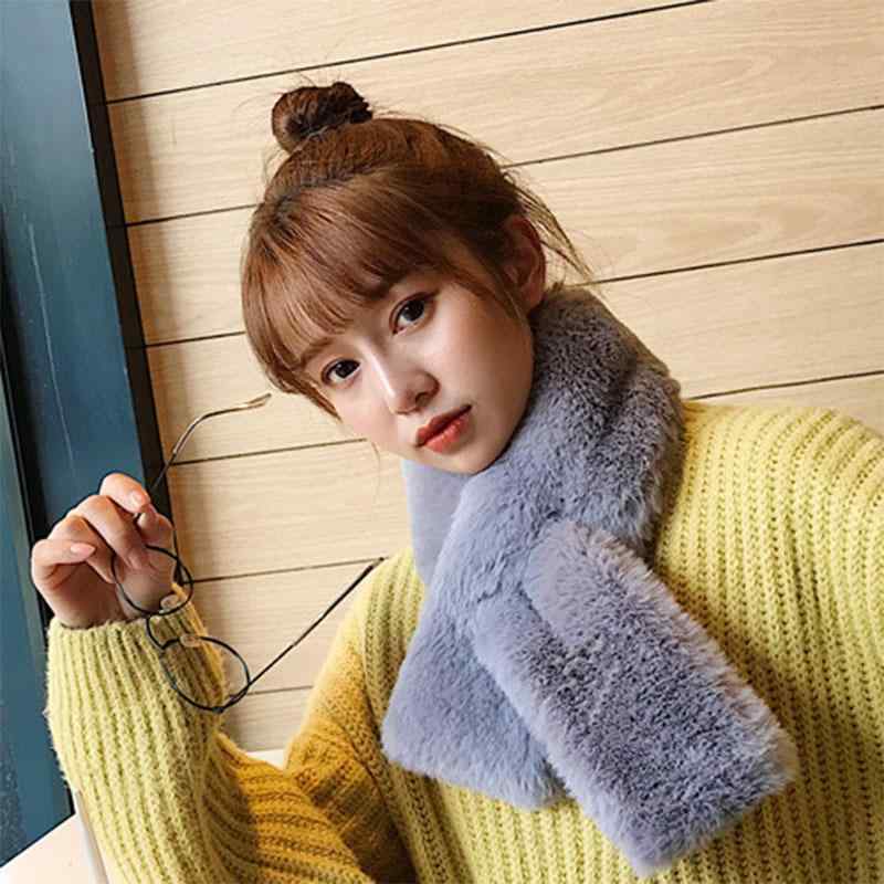 マフラー レディース フェイクファー ラビット風 秋冬 保温 防寒 ふわふわ もこもこ あったか 首元保護 おしゃれ カジュアル 上品 シンプル スヌード ネックウォーマー 普段使い