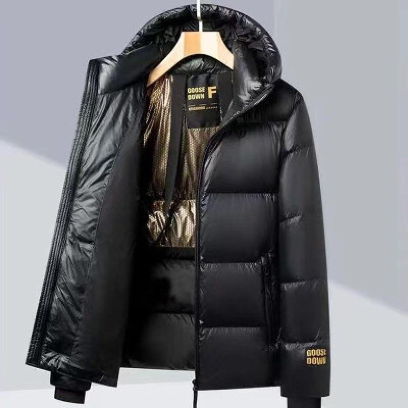 ダウンジャケット メンズ レディース 防寒 防風 厚手 フード付き ホワイトダックダウン 800フィルパワ..