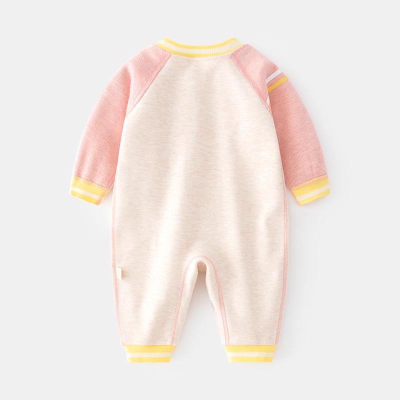 ロンパース ベビー 新生児 男女兼用 裏起毛 厚手 保温 綿100% 肌に優しい おしゃれ カバーオール 長袖 パジャマ 部屋着 秋冬 スナップボタン