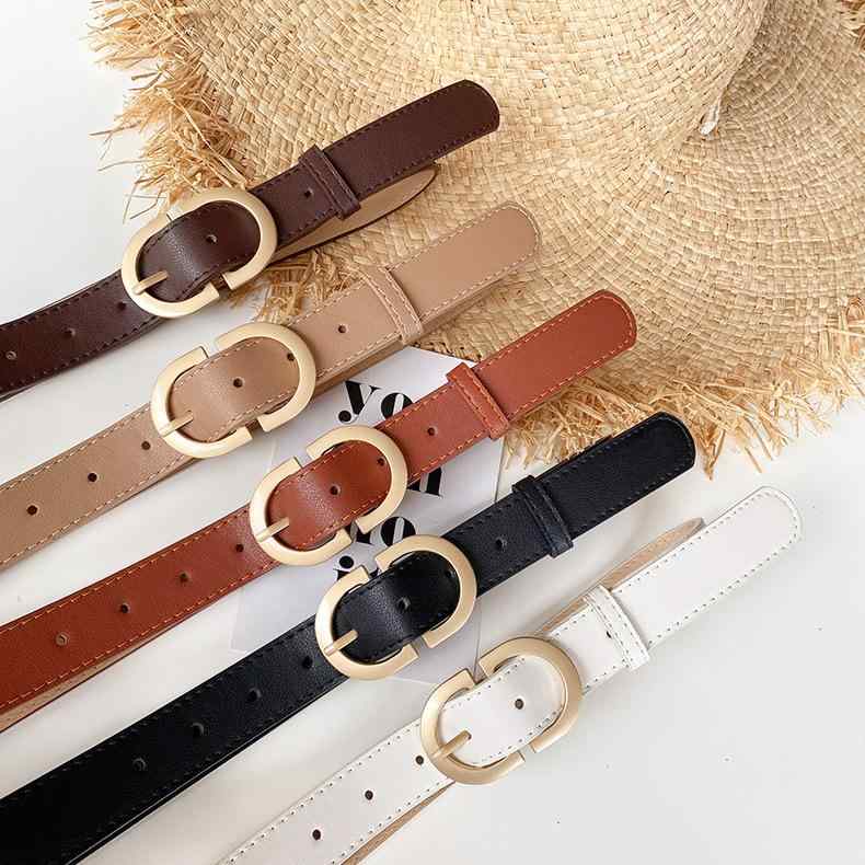ベルト レディース PUレザー 合金 ピンバックル ダブルDデザイン シンプル おしゃれ ウエストベルト 日常使い 通勤通学 カジュアル スウィートスタイル