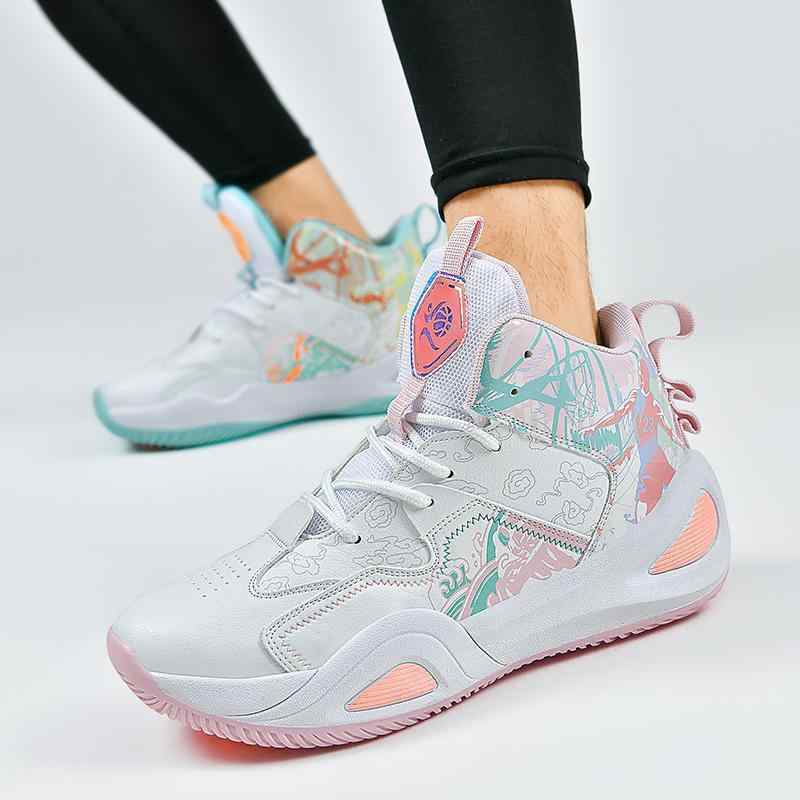 バスケットボールシューズ メンズ ジュニア 滑り止め 中学生 高校生 大人用 プロ仕様 トレーニング 練習 実戦 試合 スポーツシューズ 運動靴 標準ソール