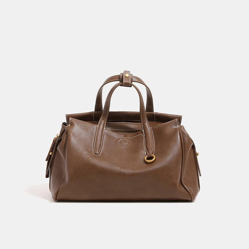 ショルダーバッグ メンズ 大容量 通勤 ビジネス レトロ ヴィンテージ PUレザー A4対応 肩掛け 斜めがけ..