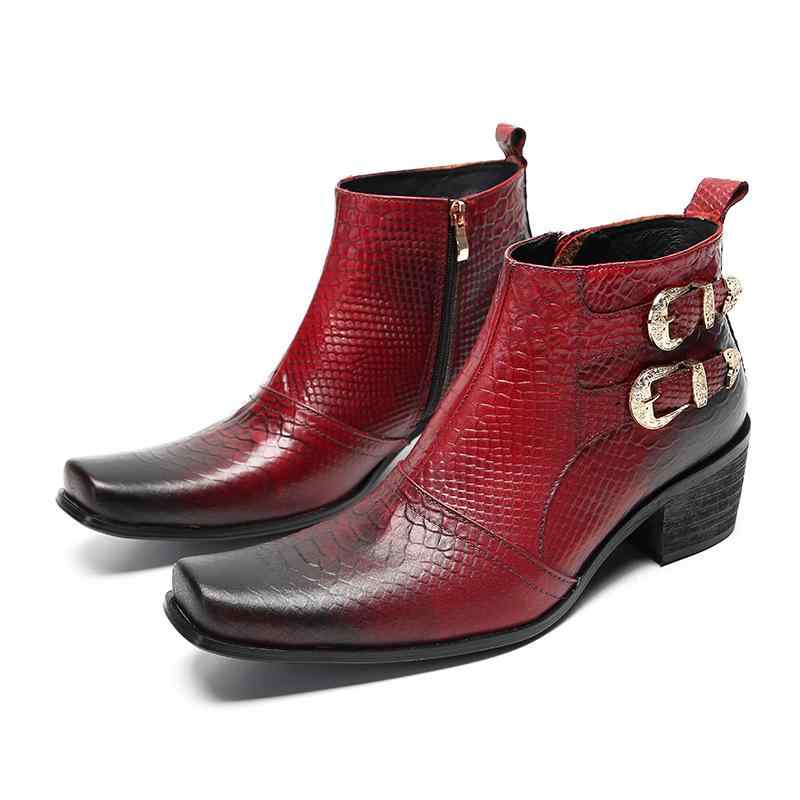 革靴 メンズ ポインテッドトゥ ビジネス フォーマル エナメル ブリティッシュスタイル パンチングデザイン 通気性 牛革 ワックス加工 ゴム底 低ヒール ローカット サイドジッパー ピッグスキン 春夏 レッド