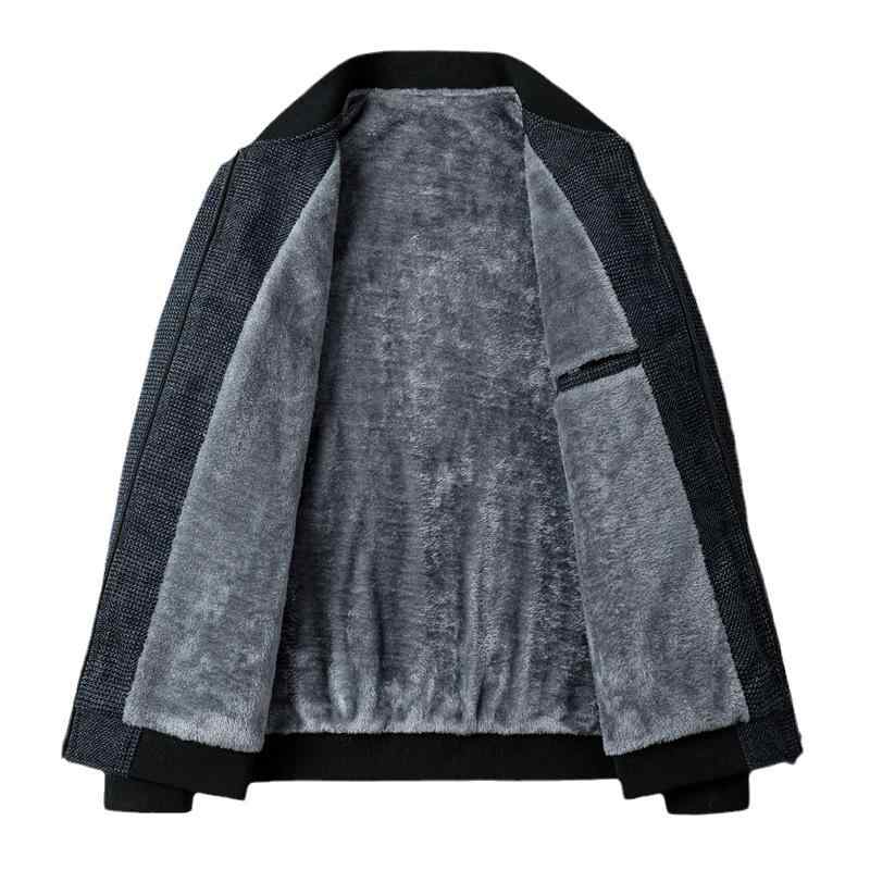 ジャケット メンズ 男性用 春秋 裏起毛 厚手 防寒 ジップアップ スタンドカラー カジュアル デイリーユース 普段着 おしゃれ ポリエステル 丈夫 耐摩耗性 多機能ポケット レギュラーフィット ダークグレー ブルー