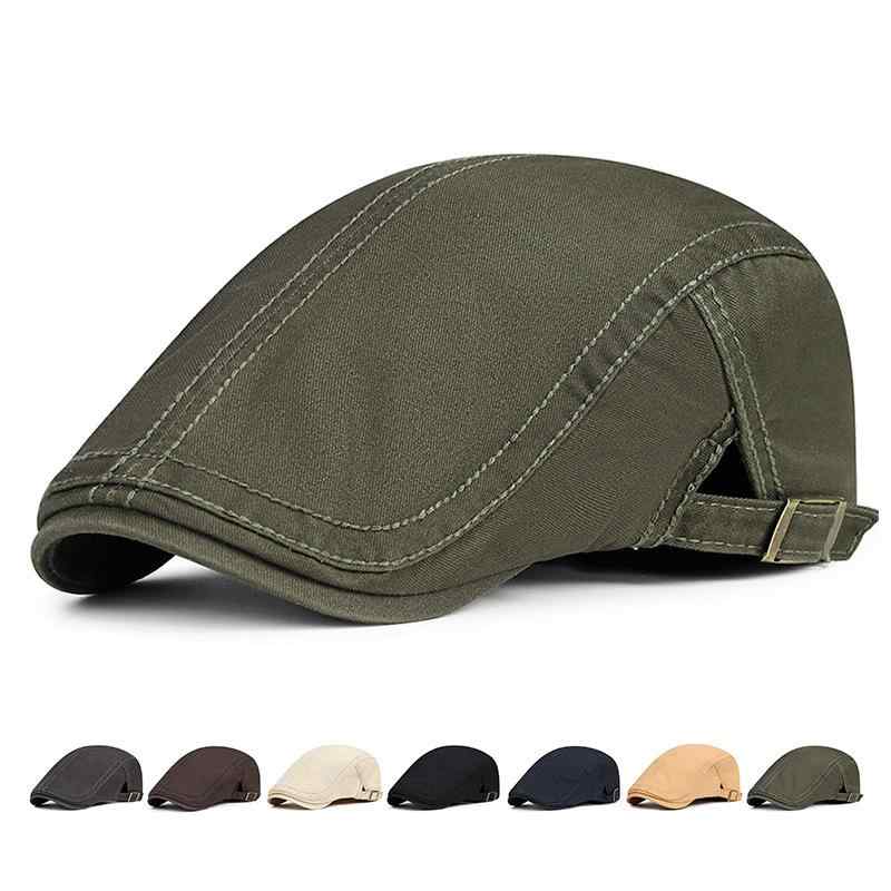 ベレー帽 男女兼用 ユニセックス 無地 コットン 英国風 レトロ カジュアル 文芸風 UVカット 通気性 日よけ おしゃれ ファッション 普段使い デイリーユース