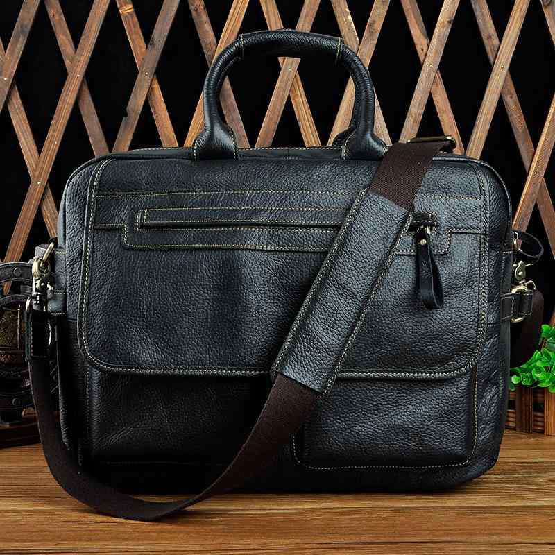 ビジネスバッグ メンズ 本革 クレイジーホースレザー フルグレインレザー 牛革 ブリーフケース 通勤 PC..