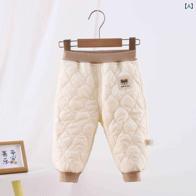 ・カテゴリ: キッズパンツ・タイプ: スウェットパンツ・スタイル: カジュアル・主な素材: ナイロン95%・柄: 無地・パンツ丈: ロング丈・ウエスト: ハイウエスト・ウエスト仕様: ゴム・生地加工: ソフト加工・対象性別: ユニセックス・対象年齢: 乳幼児（1〜3歳、80〜100cm）・カラー展開: ホワイト、カーキ