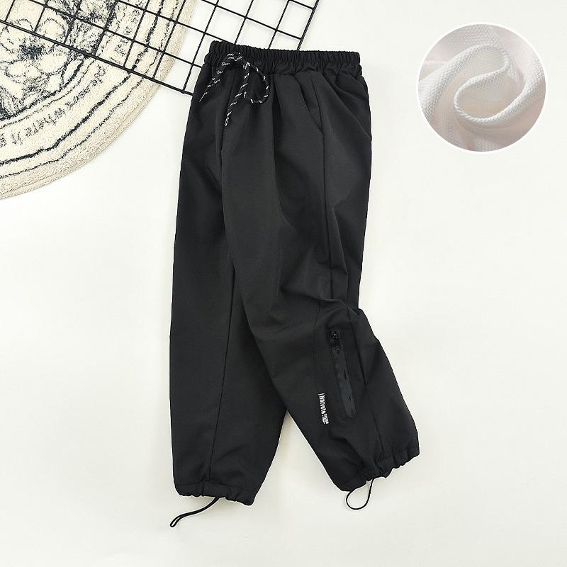 パンツ 男の子 キッズ 防水 アウトドア スポーツ カジュアル ゆったり ロングパンツ 春秋 中大童向け ..