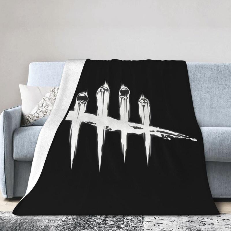 10帖用（352 cm×440 cm） - 毛布 四季兼用 フランネル 暖かい 快適 軽量 ふわふわ 柔らか プリント柄 ブラック 黒 ポリエステル モダン シンプル ソファカバー リビング 寝具 インテリア ギフト プレゼント