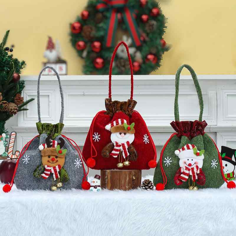 ギフトバッグ 子供用 キッズ クリスマス 手提げ トートバッグ フェイクレザー 合皮 型押し エンボス加..