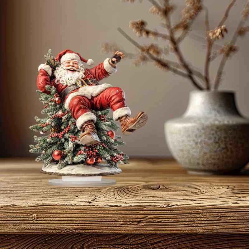 置物 防水 耐久性 かわいい おしゃれ アクリル製 透明 クリスマスツリー 卓上装飾 ...