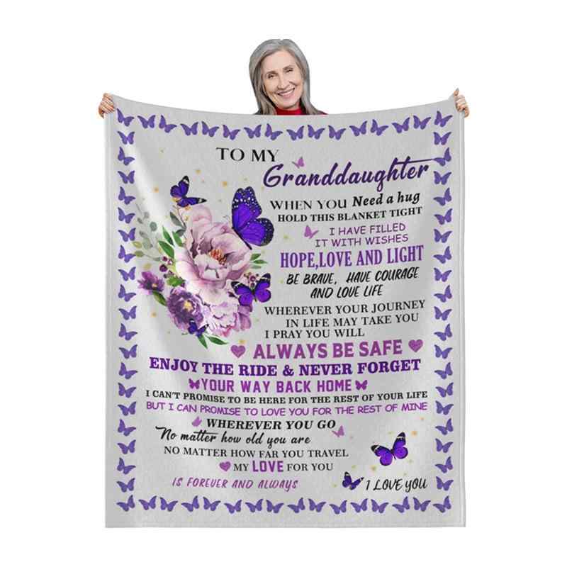 楽天セキュアデポブランケット 家族へ贈る手紙 メッセージ入り 文字入れ ギフト プレゼント 誕生日 記念日 お祝い フランネル素材 柔らかい 肌触り ポリエステル 毛布 オールシーズン カジュアル おしゃれ