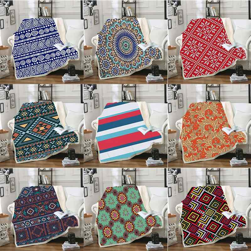 毛布 親子兼用 3Dデジタルプリント �