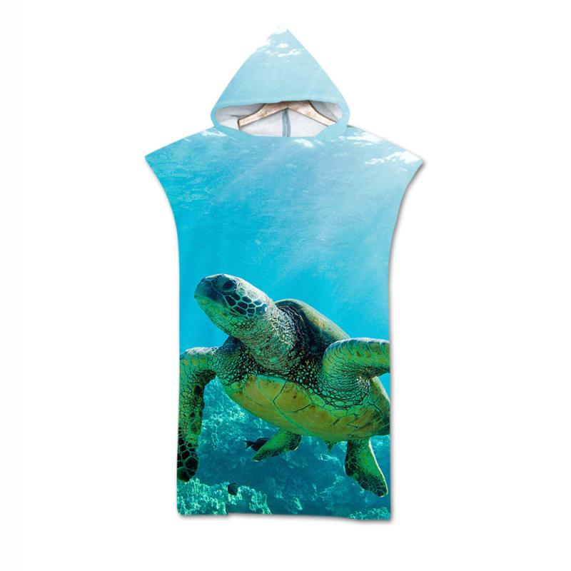 バスタオル 大人用 男女兼用 マイクロファイバー 吸水速乾 着るバスタオル ポンチョ フード付き ビーチタオル プール 海水浴 着替え クリスマス柄 プリント