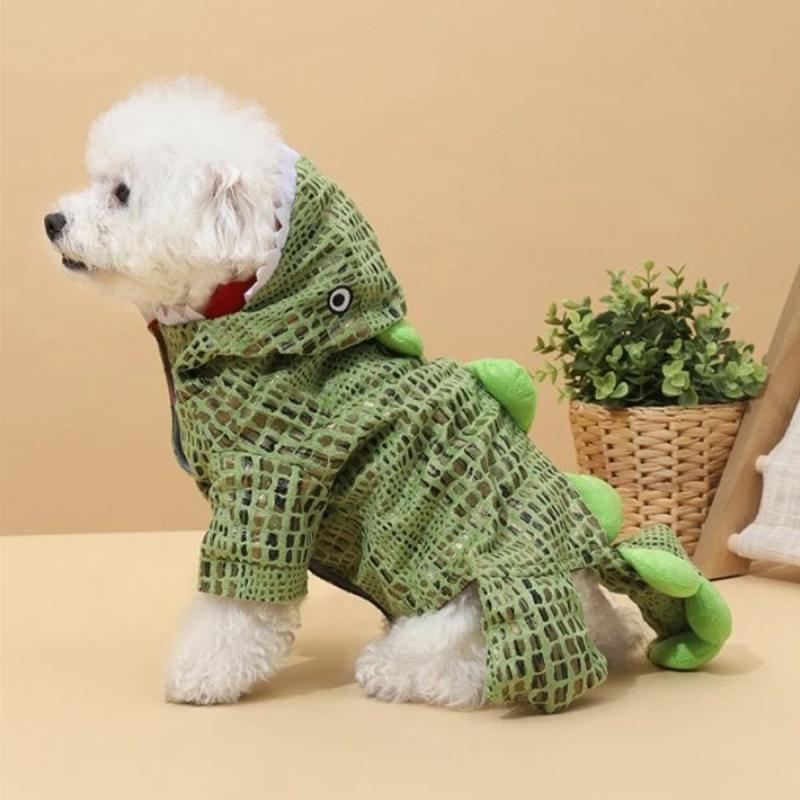 ペット 変身コスチューム 小型犬 ドッグウェア ハロウィン クリスマス イベント パーティー ワニ なり..