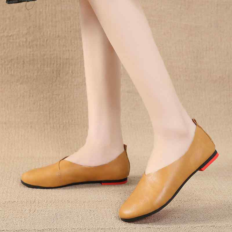 パンプス レディース 大きいサイズ 浅履き フラットソール スリッポン 春夏 ラウンドトゥ 楽ちん シンプル カジュアル 通勤 快適 PUレザー