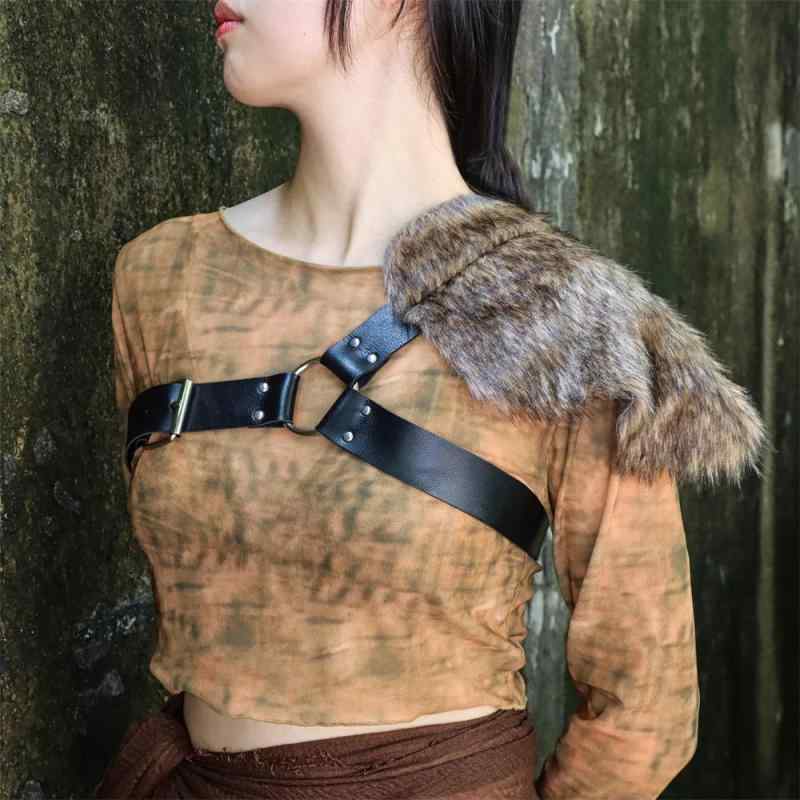 レディース ベルト 幅広 ウエストマーク コルセット サッシュ レトロ ヴィンテージ フェイクファー ハ..