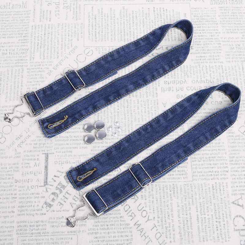 サスペンダー レディース 女性用 デニム サロペット オーバーオール ジーンズ用 滑り止め 落下防止 取..