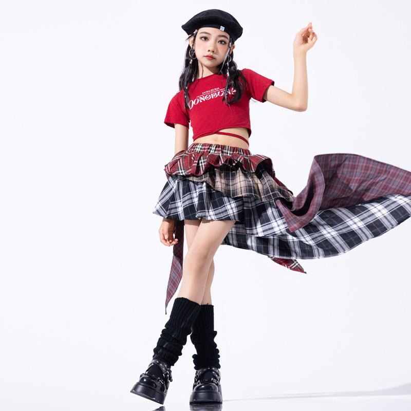 キッズ 女の子 ジャズダンス ストリートダンス ヒップホップ ダンス衣装 セットアップ おしゃれ かっこ..
