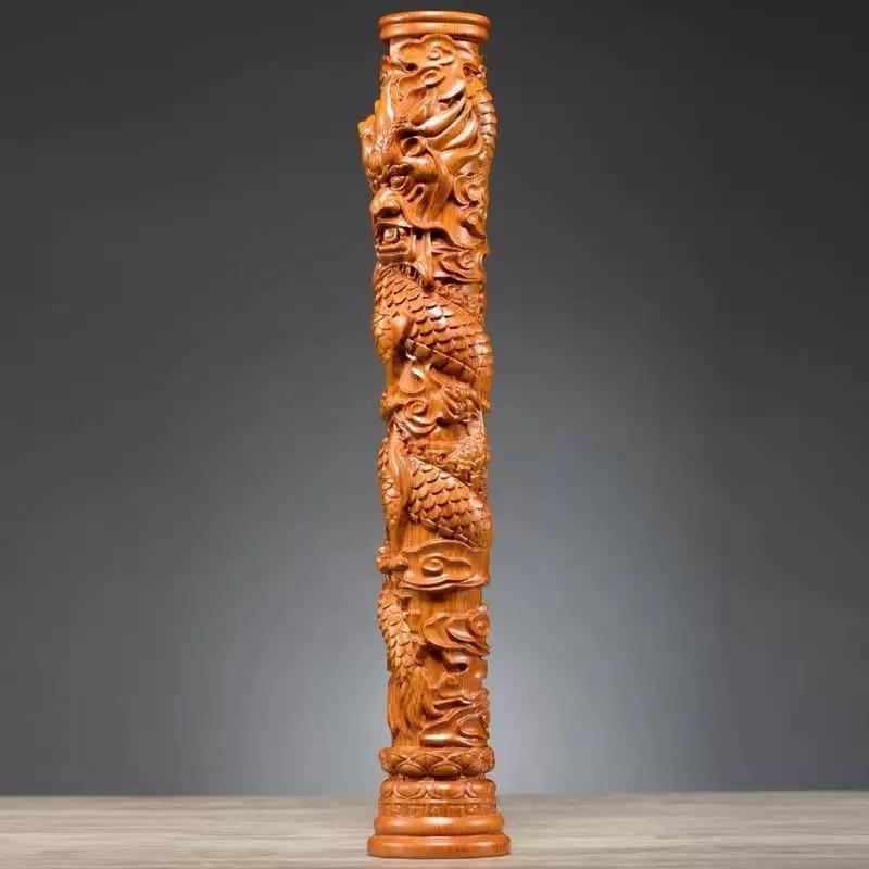 ・主な素材: 木製・素材種類: 花梨木、黒檀木・装飾: 精彫・高さ展開: 20cm、25cm、30cm、40cm
