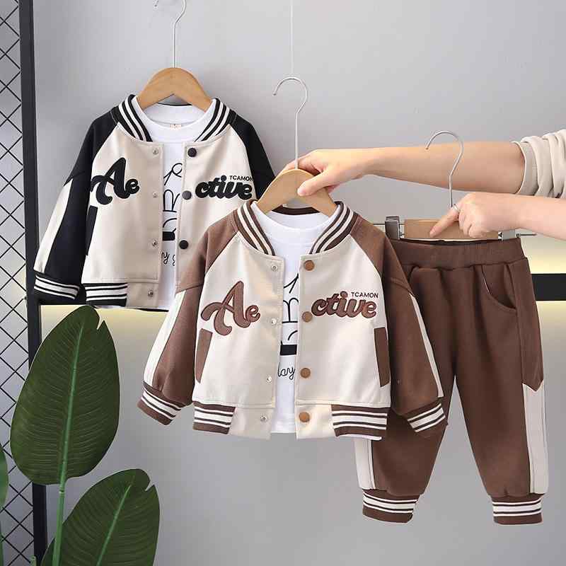 パンツセット 男の子 ベビー キッズ 子供 春秋 長袖 コットン 綿 柔らかい 野球ウェア ベースボールウ..