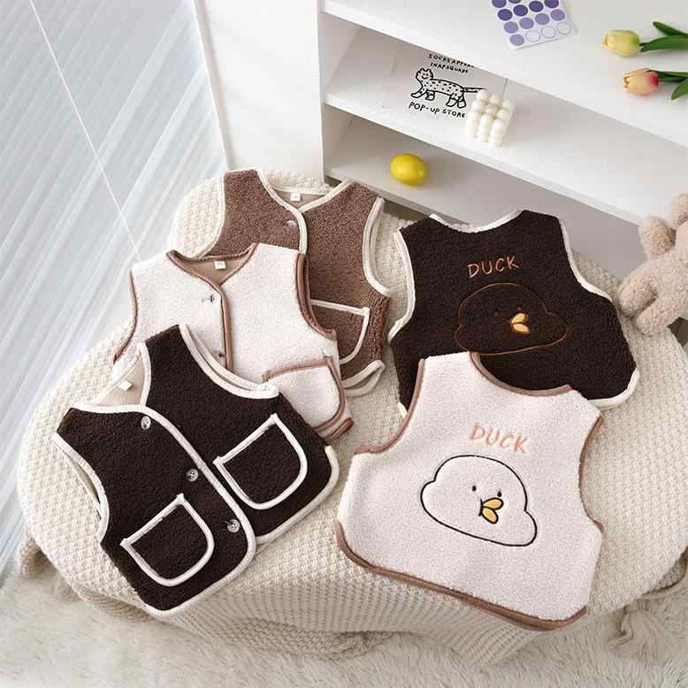 ・カテゴリ: キッズベスト・性別: ユニセックス・対象年齢: 1〜3歳・生地加工: 柔軟処理・スタイル: カーディガン・柄: カートゥーン・厚さ: 厚手・生地: ボア・主な素材: ポリエステル100%・開閉: シングルボタン・カラー展開: ...