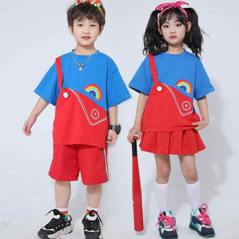 ダンス衣装 キッズ 子供 男の子 女の子 幼稚園 小学生 運動会 開会式 合唱 発表会 チアリーダー 応援団..