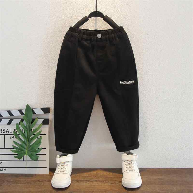パンツ キッズ 男の子 春秋 カジュアル ロングパンツ ウエストゴム 柔らかい おしゃれ 着回し コットン..