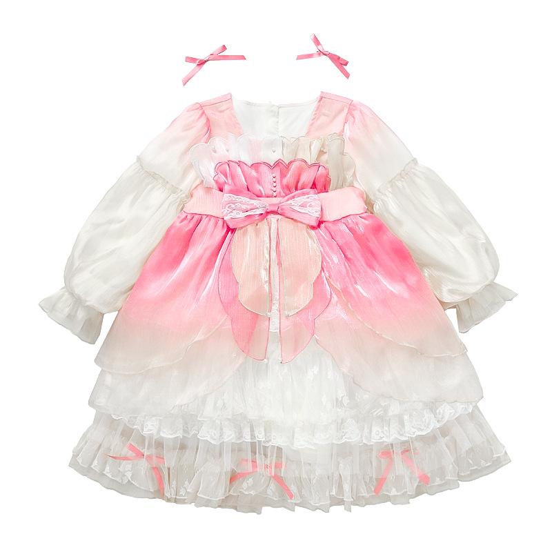 ワンピース キッズ 女の子 女児 ロリータドレス プリンセス 上品 韓国風 誕生日 礼服 フォーマル 発表..