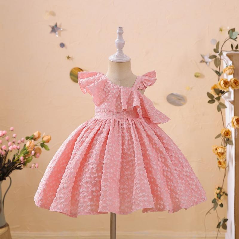 フォーマルドレス 女の子 キッズ プリンセス 発表会 演奏会 誕生日 晩餐会 パーティー チュールスカー..