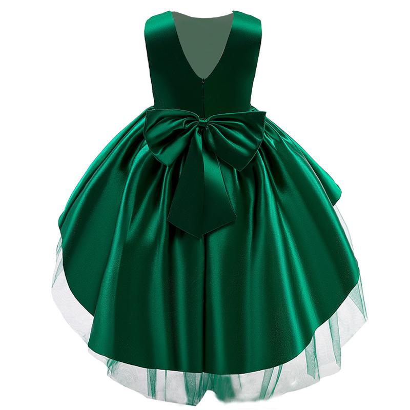 ワンピース 女の子 キッズ ベビー 欧米風 かわいい 百日祝い 1歳 誕生日会 発表会 結婚式 フォーマル ..