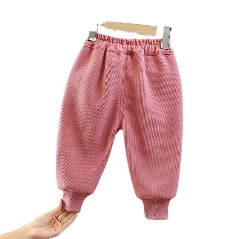パンツ 女の子 ベビー キッズ 裏起毛 厚手 あったか 保温 長ズボン 秋冬 股開き 開閉可能 綿混 ポリエステル 柔らかい ソフト加工 カジュアル スポーツ キャラクター かわいい ミドルウエスト 総ゴム 普段着 通園 ルームウェア 80 90 100