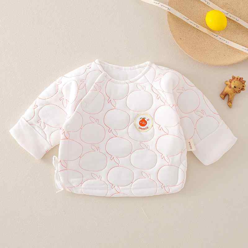 ベスト ベビー 新生児 男女兼用 保温 防寒 綿 コットン 柔らかい 肌に優しい ふわふわ 起毛 冬物 りん..