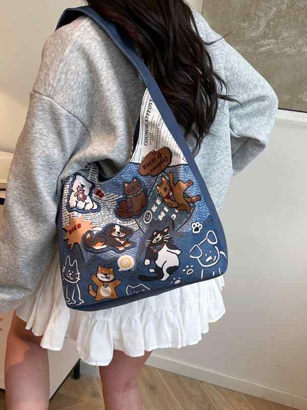 トートバッグ レディース 女性用 大容量 ファスナー開閉 ルーズスタイル 個性的デザイン カジュアル 通..