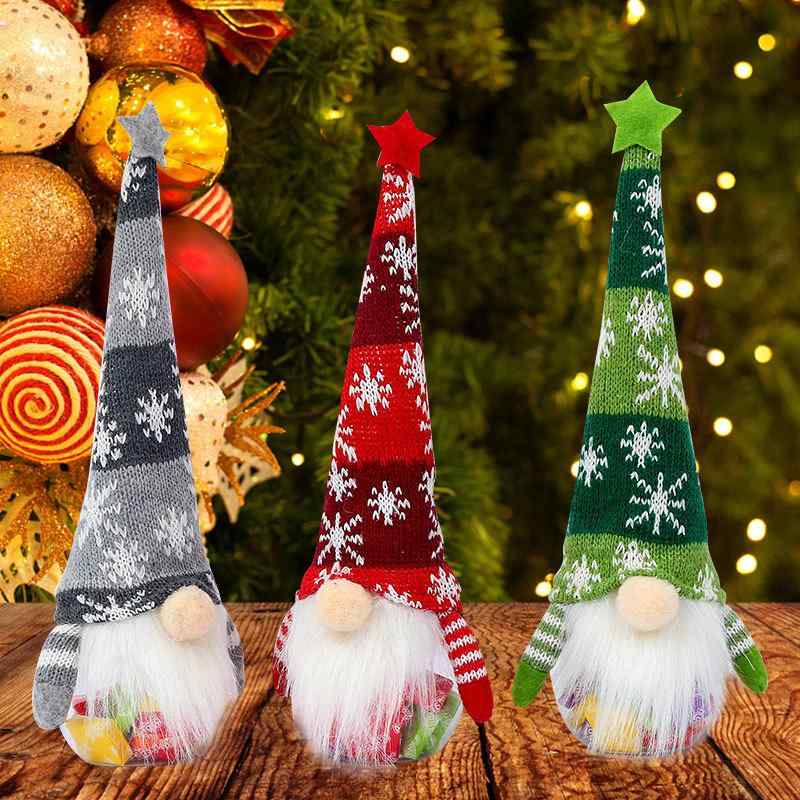 Ceremony, Events Services - クリスマス飾り ルドルフ キャンディポット かわいい お菓子入れ ギフトボックス プレゼント箱 卓上 置物 子供用 キッズ イベント装飾 ホームパーティー 店舗装飾 インテリア