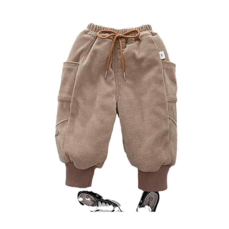キッズパンツ ベビー 幼児 男の子 女の子 冬用 裏起毛 厚手 あったか 防寒 綿 ポリエステル ロングパン..