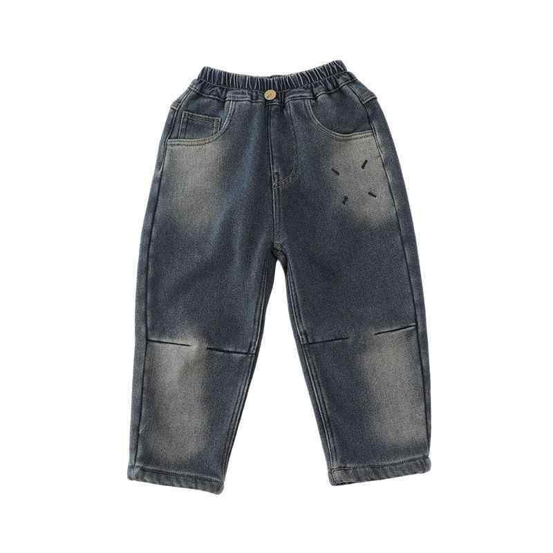 デニムパンツ 男の子 ボーイズ 冬 総裏ボア コットン 綿 ロングパンツ 暖か 防寒 通園 通学 普段着 部..
