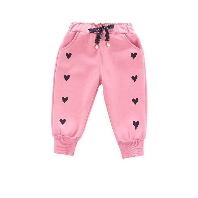 キッズパンツ 女の子 ガールズ ベビー 幼児 キッズ 厚手 裏起毛 暖かい 防寒 秋冬 キャラクター柄 スウ..