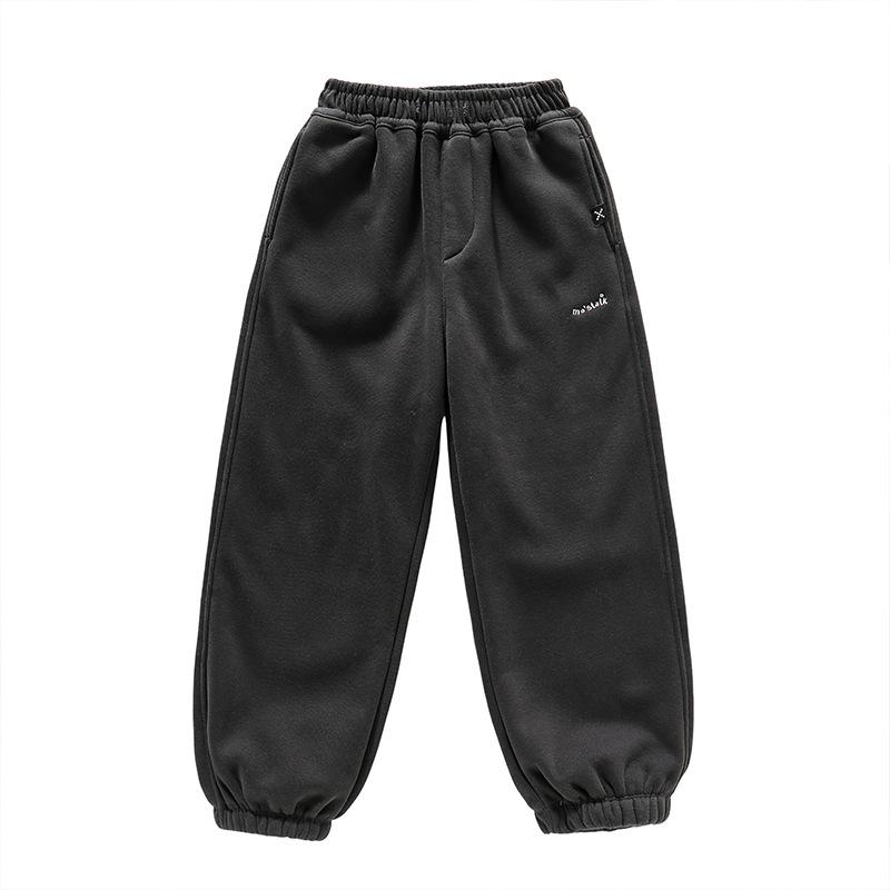 スウェットパンツ ガールズ ジュニア 裏起毛 厚手 ゆったり ワイドパンツ 韓国風 おしゃれ カジュアル ..