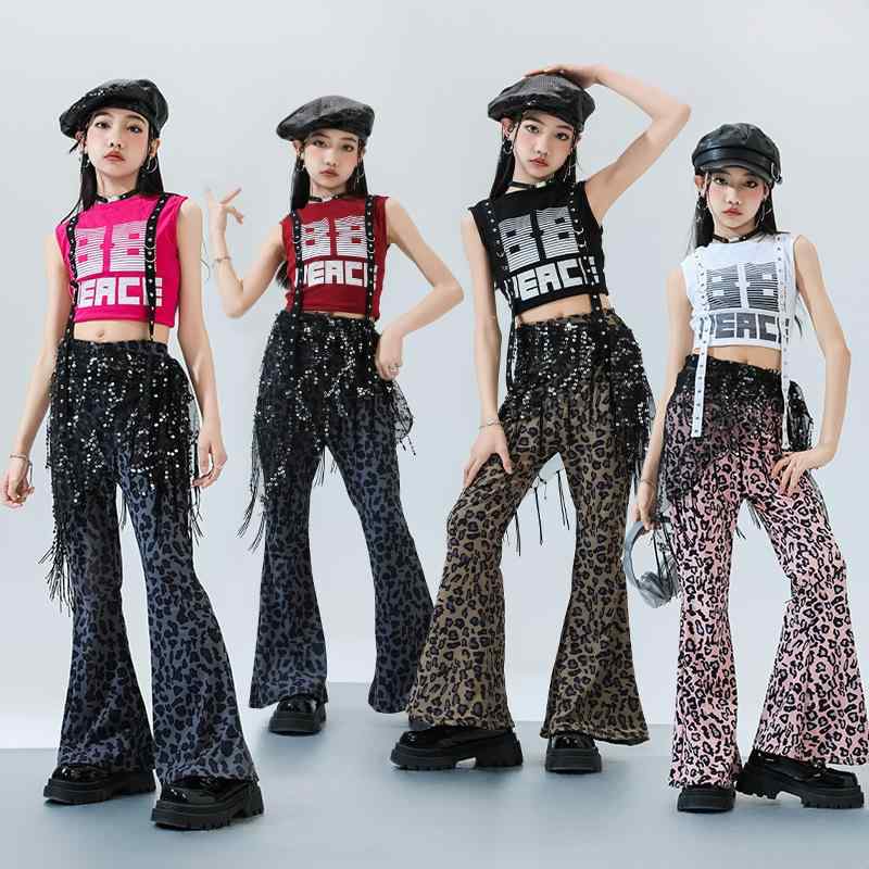 ダンス衣装 ガールズ 女の子 キッズ ジュニア ジャズダンス ヒップホップ 発表会衣装 練習着 セットア..