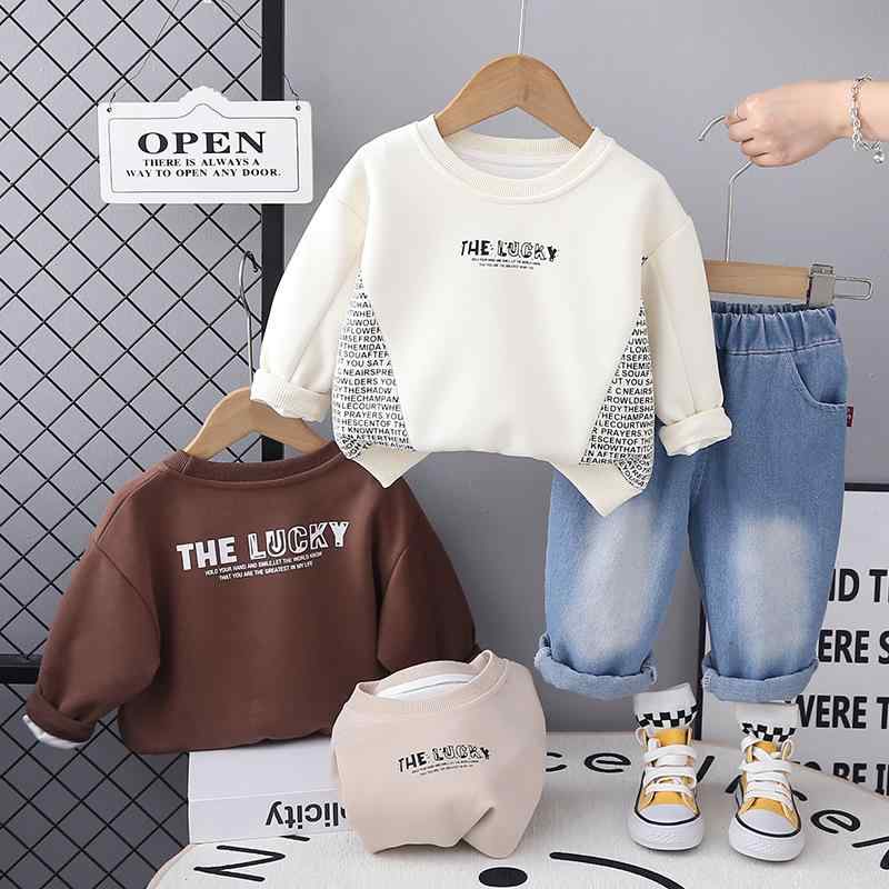 子供服 男の子 ベビー カジュアル トレーナー スウェット 丸首 長袖 プルオーバー 英字プリント コット..