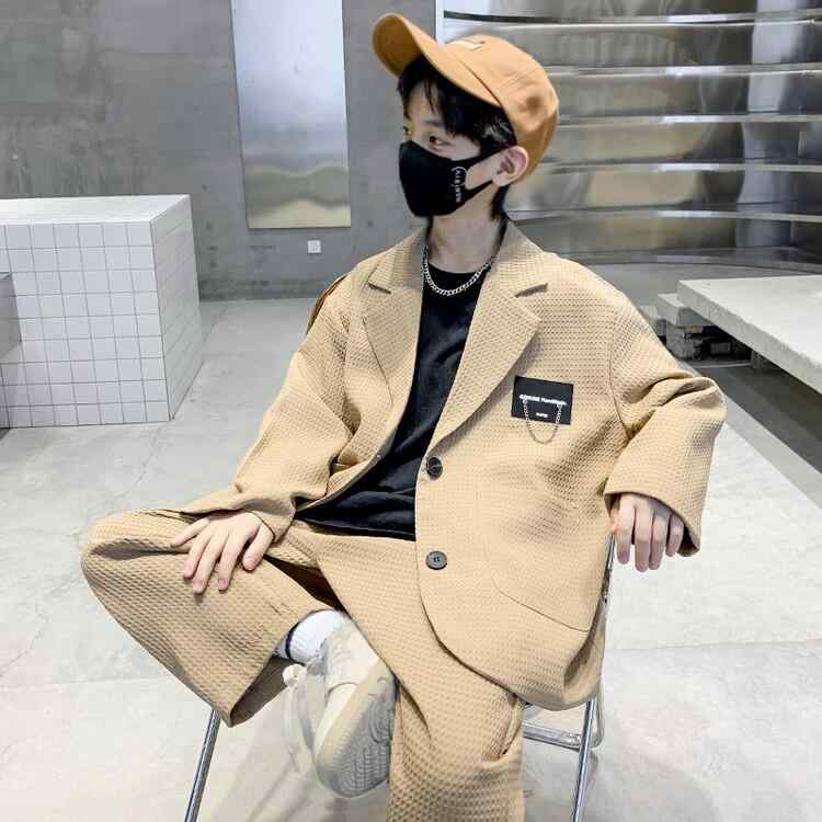 キッズスーツ 男の子 フォーマル セットアップ フラワーボーイ 司会者 礼服 ピアノ発表会 演奏会 衣装 ストリートダンス 春秋冬 ブリテッシュスタイル テーラ...